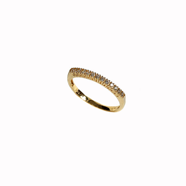 Δακτυλίδι Σειρέ Κίτρινο Χρυσό